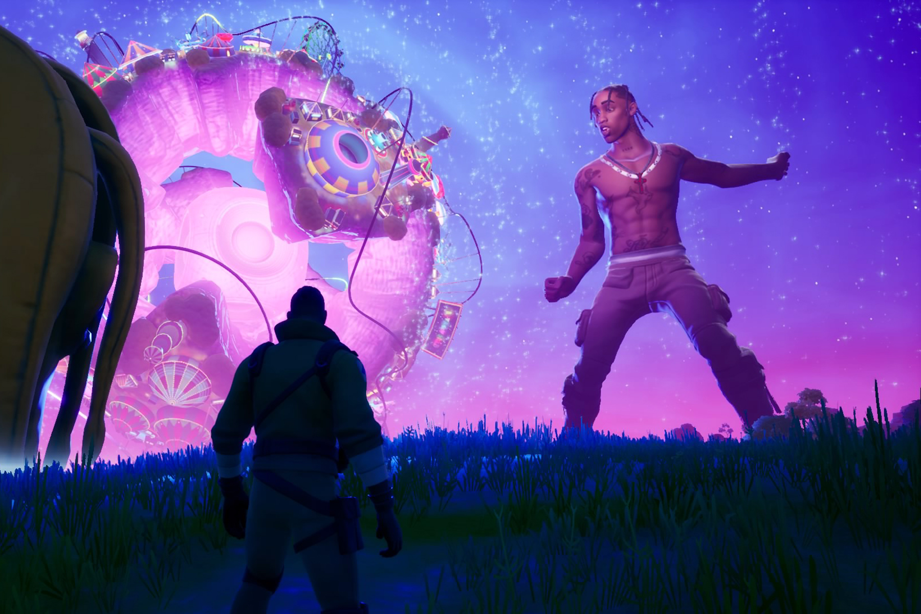 Retour sur le concert de Travis Scott dans Fortnite Start It